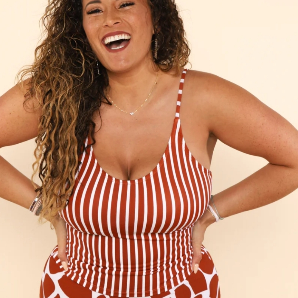 Womens Coral Reef Swim Top